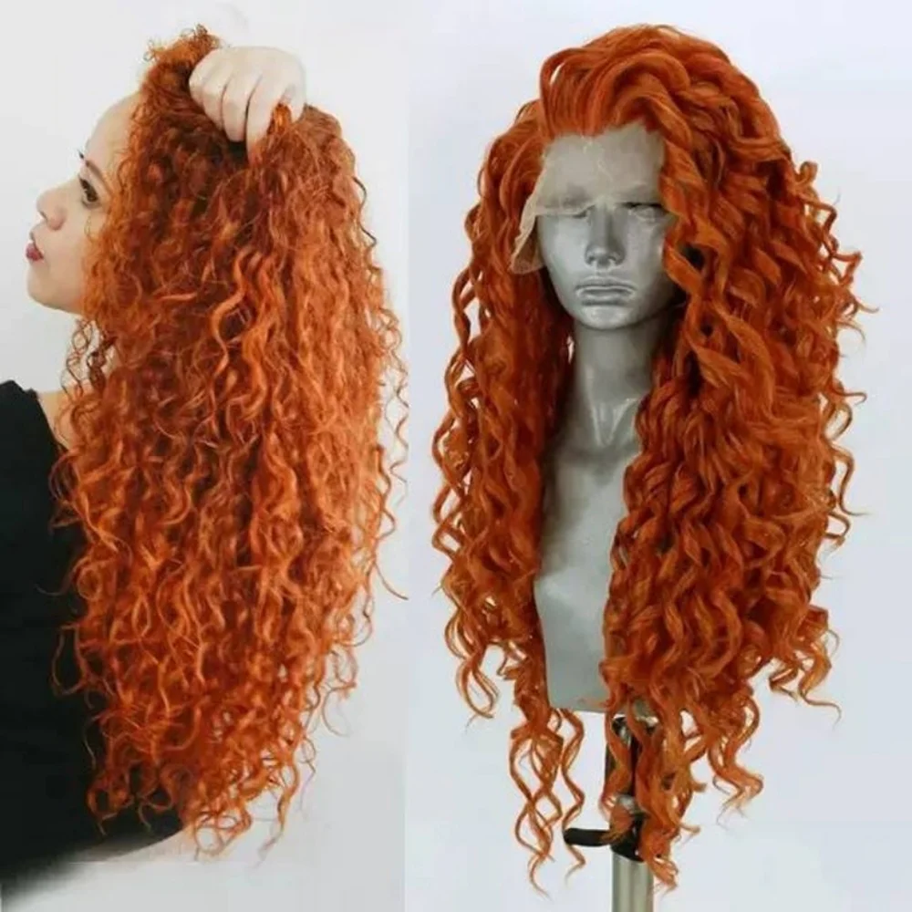 Copper Red Beauty Lace Front Wig